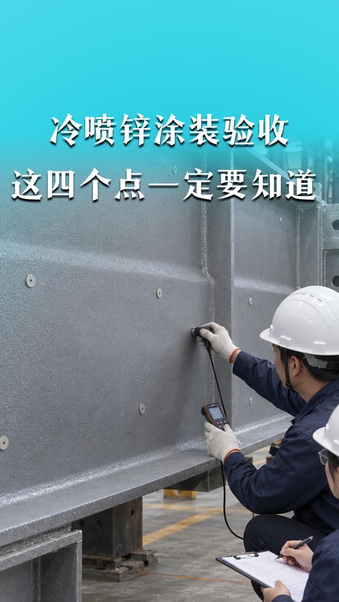 冷喷锌涂装验收，这四个点一定要知道
