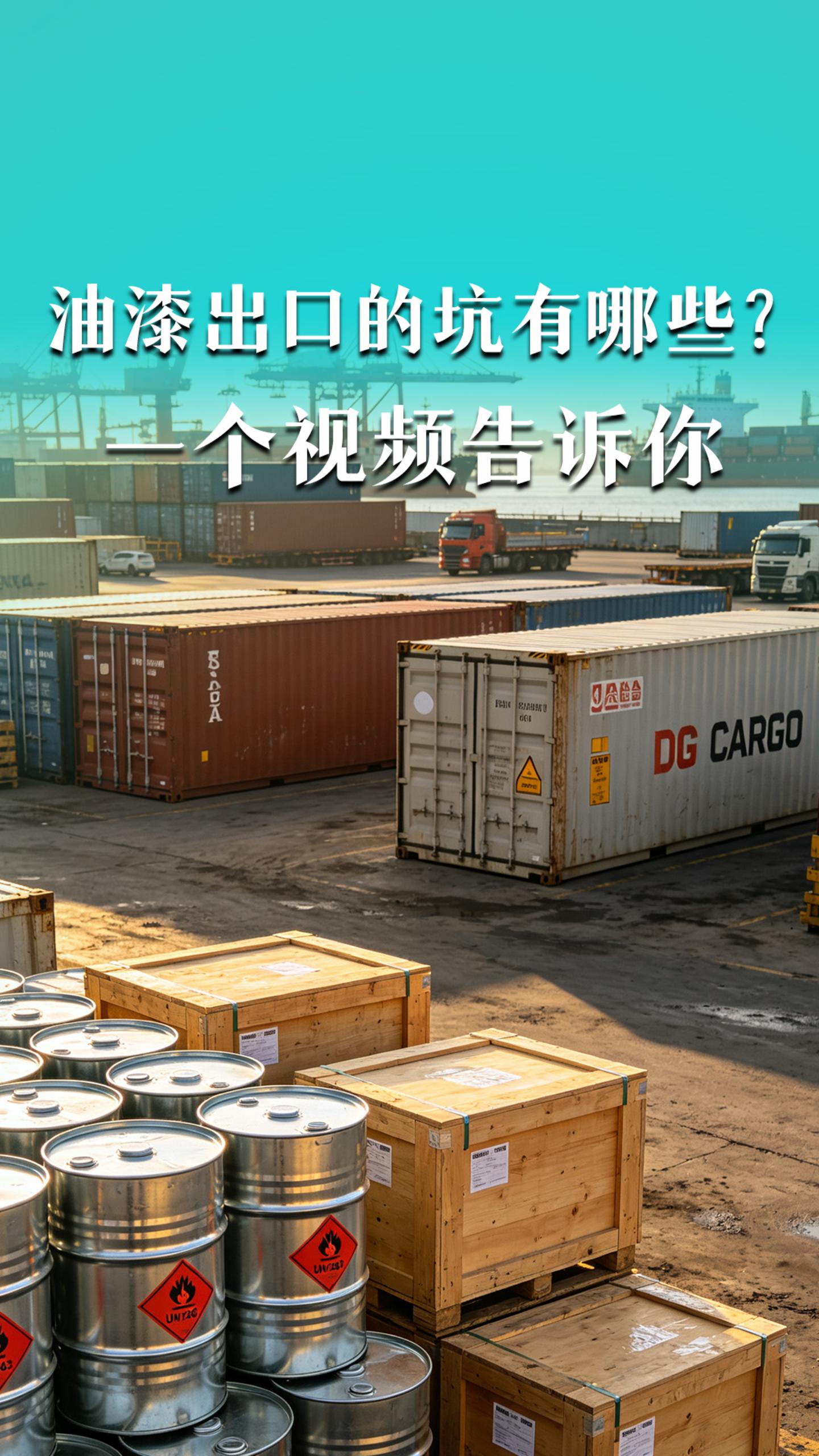 油漆出口的坑有哪些？一个视频告诉你